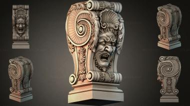 Different pillars STI_004407 3d model