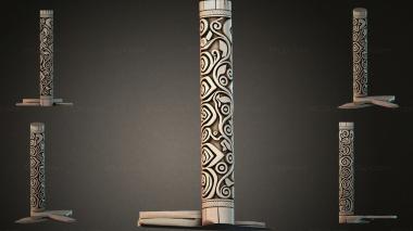 Different pillars STI_004410 3d model