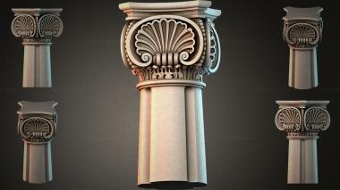 Different pillars STI_004411 3d model