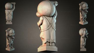 Different pillars STI_004412 3d model