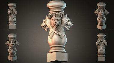 Different pillars STI_004413 3d model