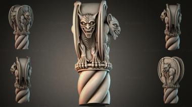 Different pillars STI_004418 3d model