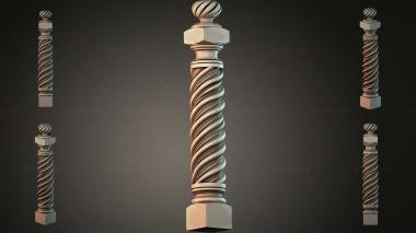 Different pillars STI_004425 3d model