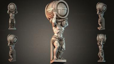 Different pillars STI_004442 3d model