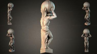 Different pillars STI_004456 3d model