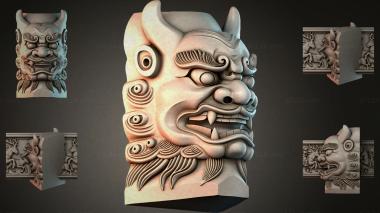 Different pillars STI_004457 3d model