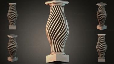 Different pillars STI_004702 3d model