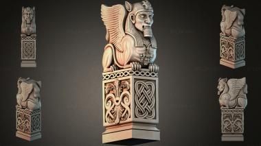 Different pillars STI_004705 3d model