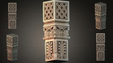 Different pillars STI_004706 3d model