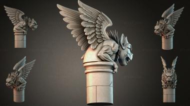 Different pillars STI_004711 3d model