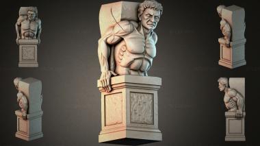 Different pillars STI_004713 3d model