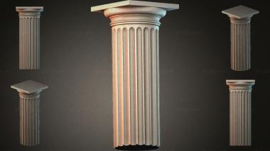 Different pillars STI_004734 3d model