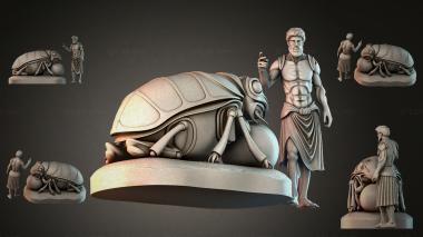 Different pillars STI_004739 3d model
