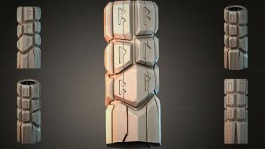 Different pillars STI_004744 3d model