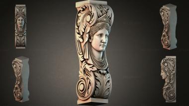 Different pillars STI_004745 3d model