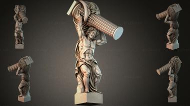 Different pillars STI_004747 3d model