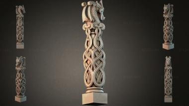 Different pillars STI_004750 3d model