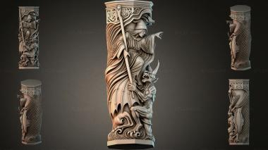 Different pillars STI_004753 3d model