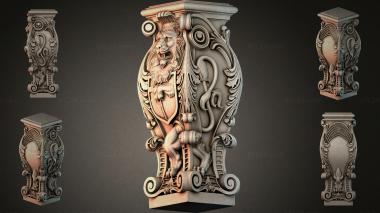 Different pillars STI_004756 3d model
