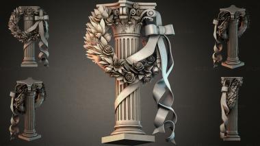 Different pillars STI_005179 3d model