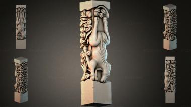 Different pillars STI_005186 3d model