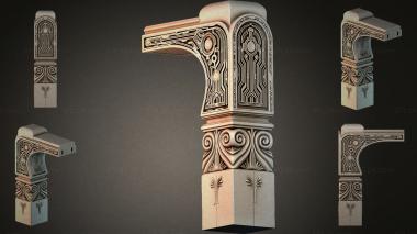 Different pillars STI_005198 3d model