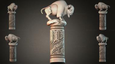Different pillars STI_005206 3d model