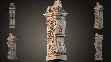 Different pillars STI_005208 3d model