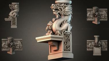 Different pillars STI_005213 3d model
