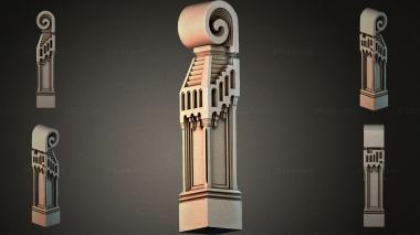 Different pillars STI_005214 3d model