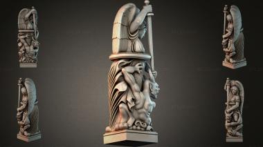 Different pillars STI_005215 3d model
