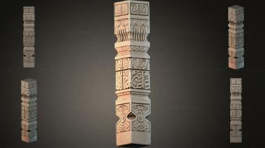 Different pillars STI_005227 3d model