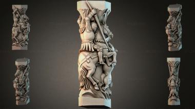 Different pillars STI_005237 3d model