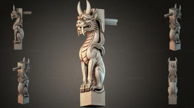 Different pillars STI_005252 3d model