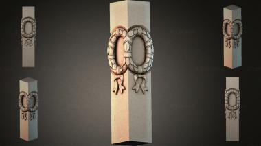 Different pillars STI_005263 3d model