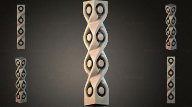 Different pillars STI_005278 3d model