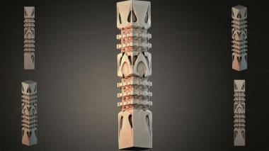 Different pillars STI_005287 3d model