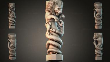 Different pillars STI_005292 3d model