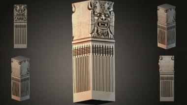 Different pillars STI_005293 3d model