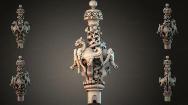Different pillars STI_005294 3d model