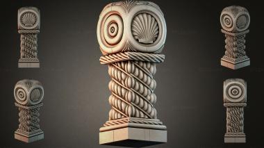 Different pillars STI_005301 3d model
