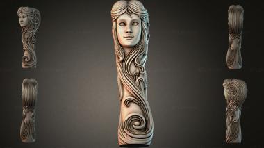 Different pillars STI_005305 3d model