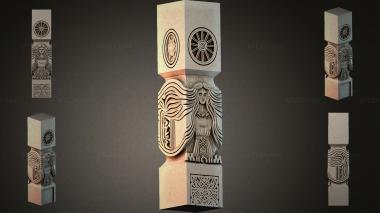 Different pillars STI_005308 3d model