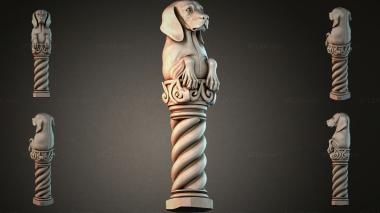 Different pillars STI_005317 3d model
