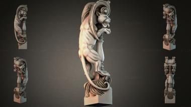 Different pillars STI_005323 3d model