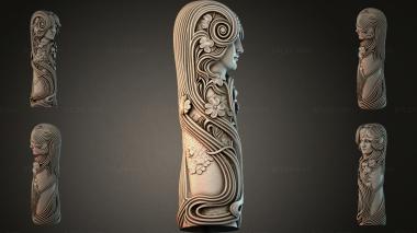 Different pillars STI_005334 3d model
