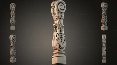 Different pillars STI_005345 3d model