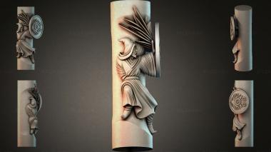 Different pillars STI_005355 3d model