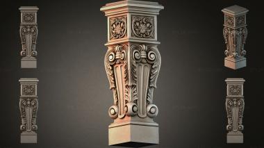 Different pillars STI_005358 3d model