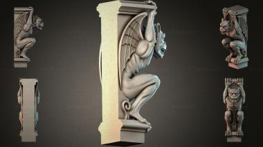 Different pillars STI_005361 3d model